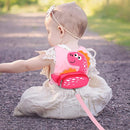 Toddler Leash Harness + Anti Lost Wrist Link, Accmor Cute Dinosaur Kids Harnesses with Leashes,3 in 1 Baby Walking Wristband Child Outdoor Anti-lsot Tether Rope Reins for Chidren Girls (Pink) by TinyTreasures Baby Boutique
