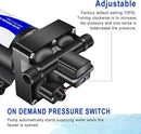 12V RV Water Pressure Pump Quiet 70 psi Washdown Pumps for Boats Marines Diaphragm Pump Transfer Pump 12 Volts Water Pump Self Priming by GreenHaven Gardens