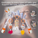 TUMAMA 2 in 1 Spiral Car Seat Toys for Babies 6-12 Months, Arch Stroller Toys for Infant 0-12 Months Hanging Toys with Clip Bouncer Bassinet Activity Toy by TinyTreasures Baby Boutique