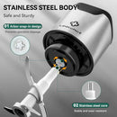 LINKChef Food Chopper, 5 Cup Food Processor Mini Electric, 1.2L 250W Meat Grinder with 4 Bi-Level Blades, Stainless Steel Mincer for Kitchen, Vegetable, Onion, Garlic, Salad, Baby Food, Fruit, Nuts by TinyTreasures Baby Boutique