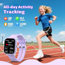 Smart Watch for Kids Girls Boys No APP/Phone Needed, 1.8" IP68 Waterproof Sport Kids Watch Pedometer, Heart Rate, Sleep Monitor, Step Counter, 12 Puzzle Games for Girls Boys Teens 6-16 by TinyTreasures Baby Boutique