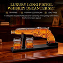 Whiskey Decanter Set 7.7 Oz with Two 1.6 Oz