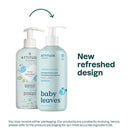 ATTITUDE 2-in-1 Shampoo and Body Wash for Baby, EWG Verified, Dermatologically Tested, Vegan, Good Night, 16 Fl Oz (Pack of 6) by TinyTreasures Baby Boutique