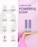 Essential Oil Diffuser Waterless Aromatherapy Diffusers for Home Large Room, Bedroom, Car, Office, Desk, Battery Operated, Small Diffuser for Pure Scent, 100mL Capacity, AN9 (Lavender) by TinyTreasures Baby Boutique