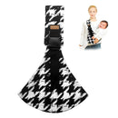 Baby Sling Carrier,Toddler Carrier, 2025 New Baby Sling,Portable and Lightweight Sling,Non-Slip Hip Seat Carrying 10-30lbs(Black and White) by TinyTreasures Baby Boutique
