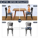 Toddler Booster Seat for Dining Table, Portable Booster Seat for Kitchen Chair, 4 Inch High-Density Foam Cushion with Adjustable Safety Straps and Non-Slip Bottom, Perfect for Kids Travel and Daily by TinyTreasures Baby Boutique
