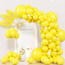 130pcs Yellow Balloons Different Sizes 18" 12" 10" 5" Party Latex Balloons for Boys Girls Birthday Baby Shower Gender Reveal Wedding Sunflower Party Decorations by CozyNest Decor