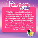 Skillmatics Storybook Art Kit - Create Fairytale Stories, DIY Craft & Writing Kit with 300+ Stickers, Scrapbooking & Journal Activity, Gifts for Kids Ages 5, 6, 7, 8, 9, 10 by TinyTreasures Baby Boutique