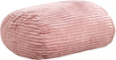 Hobestluk 3FT Bean Bag Chairs Adult Bean Bag with Portable Handle Comfy Large Bean Bag Chair with Removable Cover for Living Room Bedroom or Reading Nook (Stripe Pink, 3FT) by TinyTreasures Baby Boutique