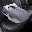 Fairy Baby Winter Car Seat Cover for Babies Carseat– Waterproof, Warm Car Seat Cover Baby – Universal Winter Cover for Back Seat, Infant Car Seat & Baby Carseat (Grey) by TinyTreasures Baby Boutique