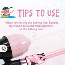 Kids Fishing Pole, Portable Telescopic Kids Fishing Poles for Boys and Girls, Fishing Rod and Reel Combo Kit with Tackle Box, and Fishing Net, Best Fishing Pole for Toddler Youth by TinyTreasures Baby Boutique