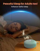 Dreamegg Sound Therapy Machine - Portable Sound Machine for Baby Adult, Features Powerful Battery, 21 Soothing Sound, Noise Canceling for Office & Sleeping, Sound Therapy for Home, Travel, Gift, Green by TinyTreasures Baby Boutique