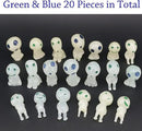 Fairy Garden Accessories Tree Elves Easter Egg Fillers Glow in Dark Basket Stuffers Garden Alien Decor Miniature for Micro Landscape Outdoor Status Patio Lawn Yard Kit by GreenHaven Gardens
