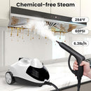Steam Cleaner Sweepcent 1.5L Steamer for Cleaning Fast Heating 6-in-1 Multi-Surface with 8 Accessories UL499 Certified portable High Pressure Steam Cleaner for Home, Car, Floors, Sofas, Tiles, Grout by TinyTreasures Baby Boutique