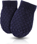 Baby Knit Mittens Toddler Boys Girls Gloves Winter Infant Newborn No Scratch Mitten 0-3 Years by TinyTreasures Baby Boutique