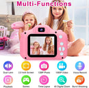 GKTZ Toys for Girls Age 3-8, Kids Camera Digital Video Toddler Camera Children Camcorder Birthday Gifts for 3 4 5 6 7 8 Year Old Girls with 32GB SD Card by TinyTreasures Baby Boutique