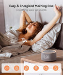 Dreamegg D1+ Sound Machine & Alarm Clock - Sound Machine for Sleep, White Noise Machine with 29 Soothing Sounds, Night Light, 0-100% Dimmable, White Noise Alarm Clock for Bedrooms Adults Baby by TinyTreasures Baby Boutique