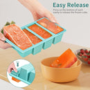 Silicone Freezer Tray for Sauce Cube: GGOW Silicone Freezing Tray for Broth Soup Storage - Freeze 250mL 125mL Souped Portion by TinyTreasures Baby Boutique