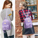 I IHAYNER Girls Bowknot Cute Leather Backpack Mini Backpack Purse for Women by TinyTreasures Baby Boutique