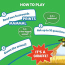 Skillmatics Guess in 10 Animal Planet, Card Game, Perfect for Boys, Girls, Kids, Teens, Adults Who Love Animals, Trivia Games, Travel Games, Gifts for Ages 6, 7, 8, 9, 10, and Up by TinyTreasures Baby Boutique