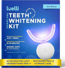 Luelli Teeth Whitening Kit with 35% Carbamide Peroxide - Teeth Whitener for Sensitive Teeth | Enamel Safe - 32 LED Lights - Wireless with Tray and (3) Whitening Gel Pen for Home | Travel (Ice Wave) by CozyNest Decor