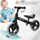 Toddler Balance Bike Toys for 1 to 4 Year Old Girls Boys Adjustable Seat and Handlebar No-Pedal Training Bike Best Gifts for Kids by TinyTreasures Baby Boutique
