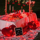 JMEXSUSS Red Christmas Lights Clear Wire, 66ft 200 LED Red Christmas String Lights Outdoor Indoor Plug in, 8 Modes Red String Twinkle Fairy Lights for Room Party Tree Decorations by GreenHaven Gardens