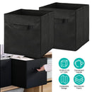 Storage Bin Non-Woven Fabric Cube Organizer with Handle by LJGDeals