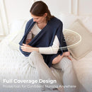 Momcozy Nursing Cover for Breastfeeding, Breathable Soft Privacy Poncho, Multi-Use Stroller Cover, Baby Blanket, and Stylish Scarf, Portable, Includes Laundry Bag by TinyTreasures Baby Boutique