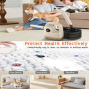 Handheld Steam Cleaner [One Click Clean] Steamer for Cleaning 10-in-1 High Pressure Steam Cleaner for Home/Car Detailings/Fabric etc. Separate Design|Digital Display|Two Cleaning Methods by TinyTreasures Baby Boutique