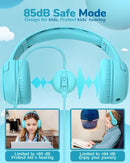 Toddler Kids Headphones Wired - Headphones for Kids Volume Limit 85/94dB Headset 3.5mm Jack Adjustable Foldable Headsets for Girls Boys Children Teens Pad Smartphones School by TinyTreasures Baby Boutique