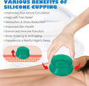 15Pcs Cupping Therapy Set-Professional Silicone Cupping, Suitable for Facial Body Massage/Deep Myofascial Release/Pain Relief/Muscle Relaxation & More (Green,15pcs) by CozyNest Decor