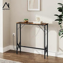 31.5‘’ Console Table, Skinny Entryway Table with Fast-Charging Station, Narrow Long Sofa Table, Behind Slim Couch Table for Entrance, Hallway, Living Room Decor ST-BR80-1 by CozyNest Decor