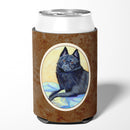 Schipperke Sweet Dreams Can or Bottle Hugger Cooler Sleeve for Standard 12 oz Cans, Insulated Foam Beer & Soda Can Hugger Reusable