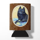Schipperke Sweet Dreams Can or Bottle Hugger Cooler Sleeve for Standard 12 oz Cans, Insulated Foam Beer & Soda Can Hugger Reusable