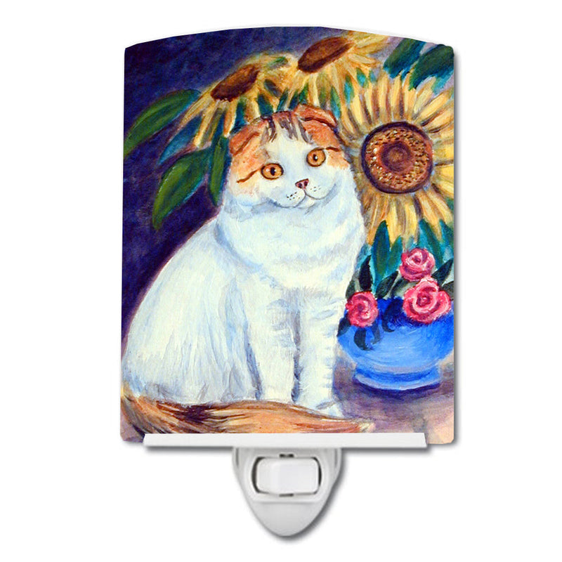 Cat Ceramic Night Light 7153CNL