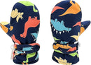Toddler Gloves Kids Mittens Winter Warm Lined Fleece Gloves Waterproof Snow Baby Mitten for Boys Girls by TinyTreasures Baby Boutique