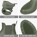 Asgard Women's Ankle Rain Boots Waterproof Chelsea Boots by GreenHaven Gardens