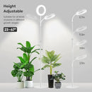 Garpsen Grow Light, Full Spectrum LED Plant Lights with Stand, 3 Color Modes Floor Grow Lamp with Timer 6/12/16H, 5 Dimmable Levels, 67'' Adjustable Height for Indoor Large Plants(White) by GreenHaven Gardens