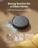 eufy C10 Robot Vacuum Self Emptying, 8 Weeks Hands Free, Advanced Smart Mapping with LiDAR Navigation, 2.85-Inch Slim Design, Powerful Suction, Edge Expansion Brush for Pet Hair by CozyNest Decor