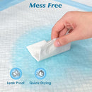 50 Count 36" x 36" Super Absorbency Disposable Underpads - Leakproof Quick Drying Pads for Baby, Puppy & Adults, Bed Pads, Incontinence & Dog Pee by TinyTreasures Baby Boutique