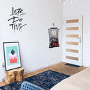 Hanging Mesh Laundry Hamper (30in*20in*2in) Large Dirty Clothes Bag, Can Be Used Behind The Door & Closet & Caravan& Bathroom (Black) by CozyNest Decor