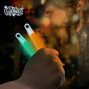 Glow Fever Glow Sticks Bulk 100ct Premium Glow In The Dark Light Up with Lanyards, For Party Supplies, Party Favors, Birthday, Halloween, Super Bright, Lasts Up to 12 hrs by TinyTreasures Baby Boutique