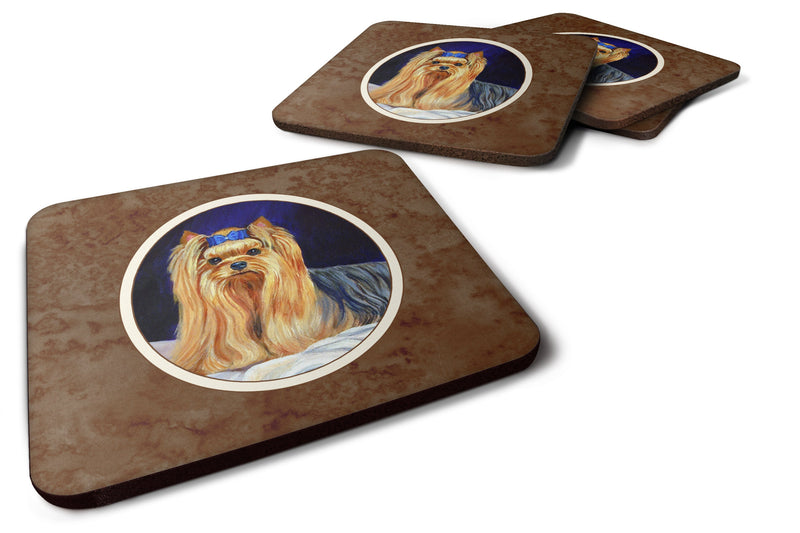 Yorkie Foam Coaster Set of 4 7157FC