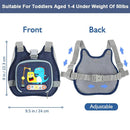 Accmor Toddler Harness Leash+ Reflective Anti Lost Wrist Link, Cute Dinosaur Kids Harness with Leash, Collapsible Child Leash Baby Boys Walking Wristband Assistant Strap Belt for Outdoor Travel by TinyTreasures Baby Boutique