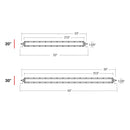 RIGID Industries SAE Compliant SR-SRS 20" Light Bar - Black