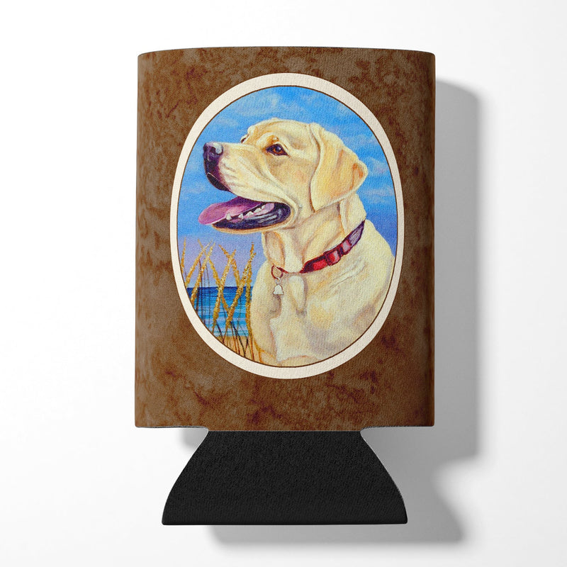 Yellow Labrador at the Beach Can or Bottle Hugger 7158CC