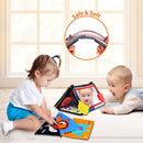 Baby Mirror Tummy Time Toys 0-3 3-6 Months Sensory Crinkle Baby Books Black and White High Contrast Baby Toys for Newborn Infant Montessori Car Seat Toys 0-6 Month Boy Girl Easter Basket Stuffers Gift by TinyTreasures Baby Boutique