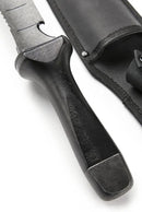 Hori Hori Garden Knife, Traditional Japanese Weeding Tool with ergonomic wooden handle. Hori garden tool with 7'inch blade with case. (Weeder blade) by GreenHaven Gardens