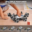 Robot Dog RC Stunt Car Toys - Gesture Sensing Remote Control car with Mecanum Wheels, LED Eyes, 3 Sound Effects, Birthday Gift for Kids Boys Girls by TinyTreasures Baby Boutique